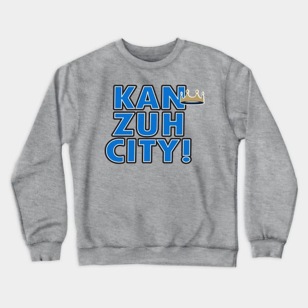 KAN-ZUH CITY Crown 2 Crewneck Sweatshirt by Conservatees